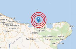Scossa di terremoto nella notte sul Gargano: epicentro al largo tra Lesina e San Nicandro